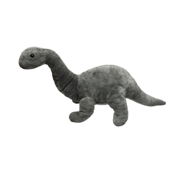 Dinosaur long neck grey toy plush - Picture 1 of 3